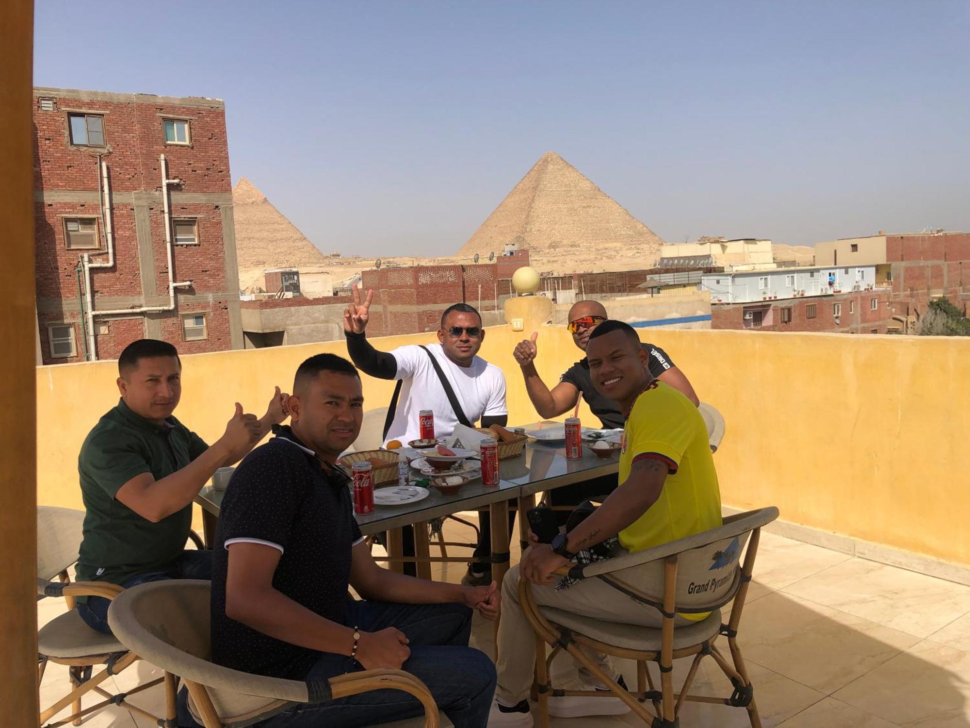 Grand Pyramid View Hotel Kafret el-Gabal Exterior photo